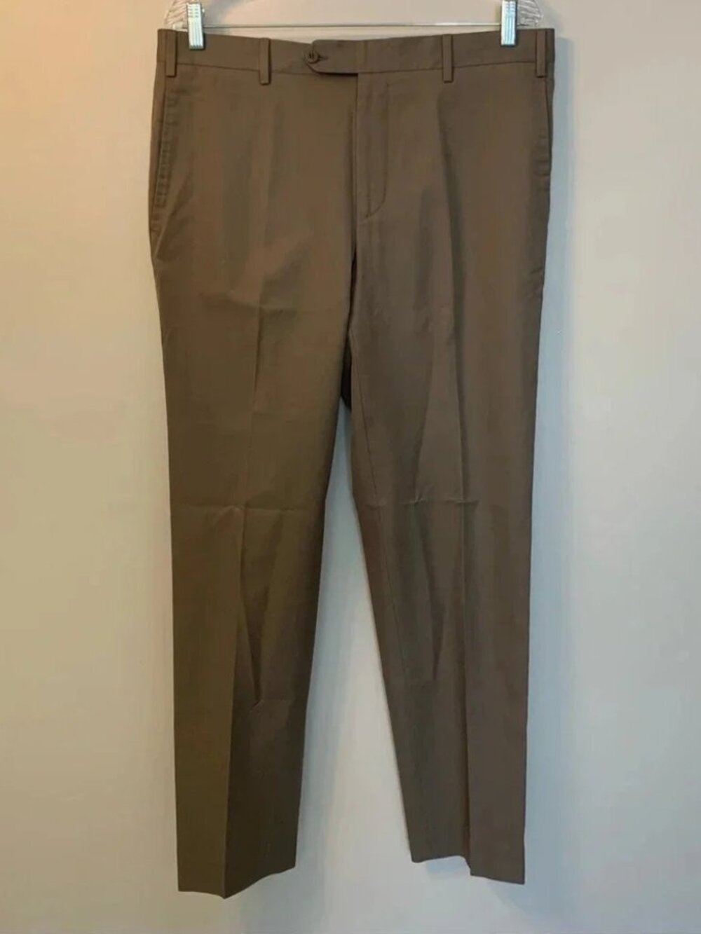 Zanella x  Loro Piana Tan Trousers Straight Leg Career 36
